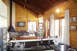 Foto da cozinha da Casa em Condomínio em Gramado